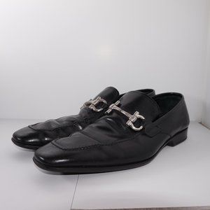 Salvatore Ferragamo Horsebit Dress Loafers 10.5D